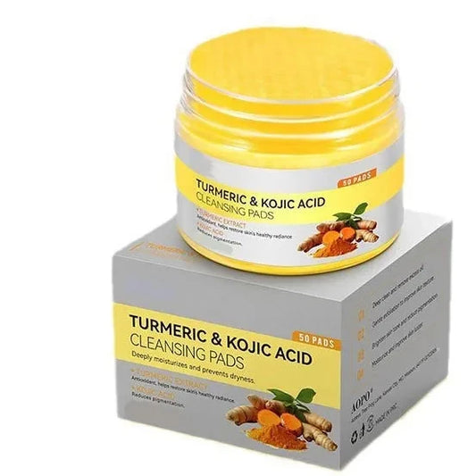 Turmeric Kojic Acid Exfoliating Cleansing Pads